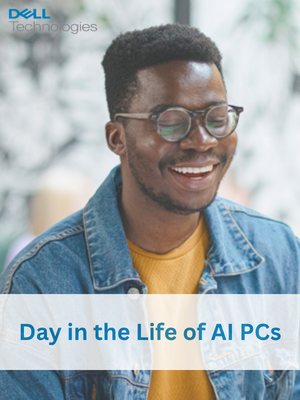 Day in the Life of AI PCs Infographic